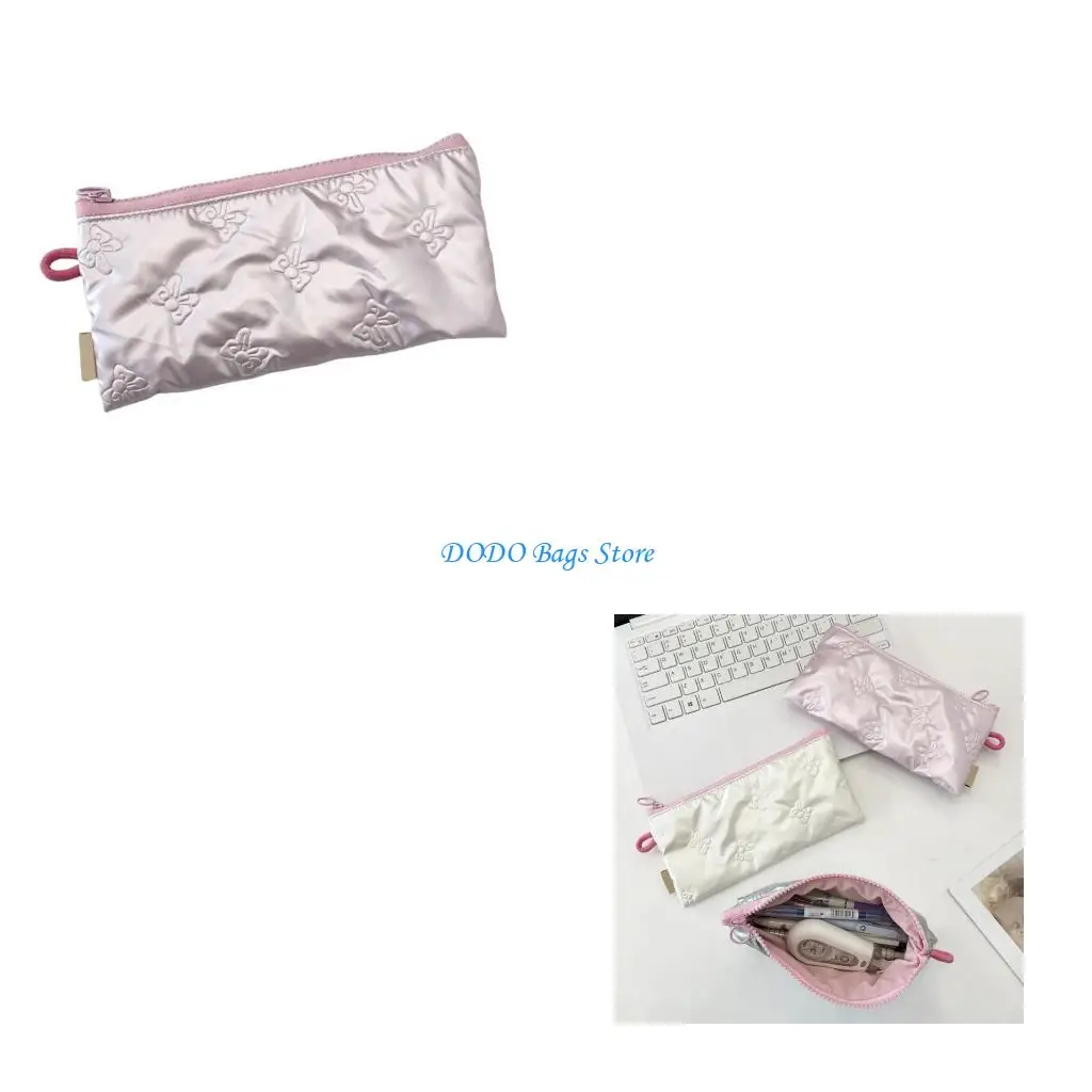 

Стеганый кошелек для мелочи, сумка для денег, кошелек с бантами, кошелек для монет, флип-пенал для женщин