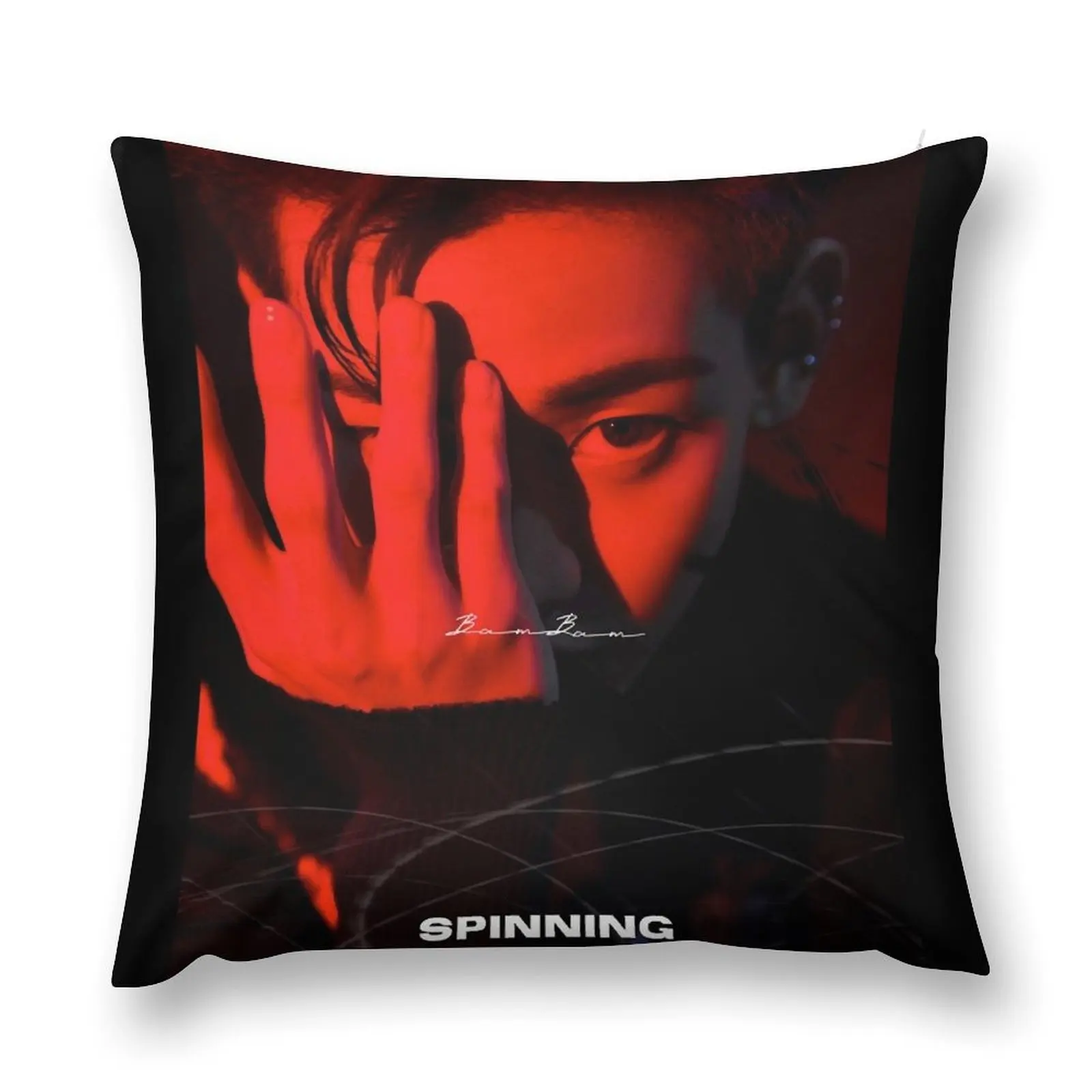 got7 BamBam SPINNING TOP Throw Pillow christmas ornaments 2025 covers for pillows pillow