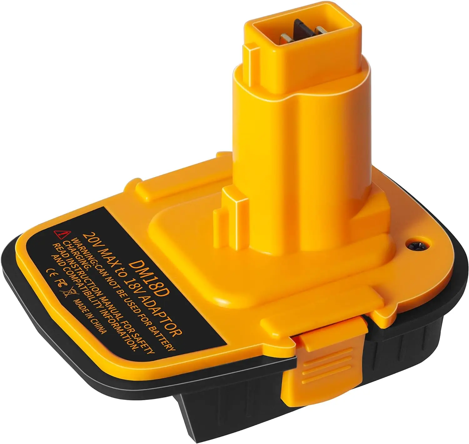 Akku-Adapter mit USB-Konvertierung für DeWalt 20 V für Milwaukee 18 V Lithium-Akku für DeWalt NiCad und NiMh Akku-Elektrowerkzeuge