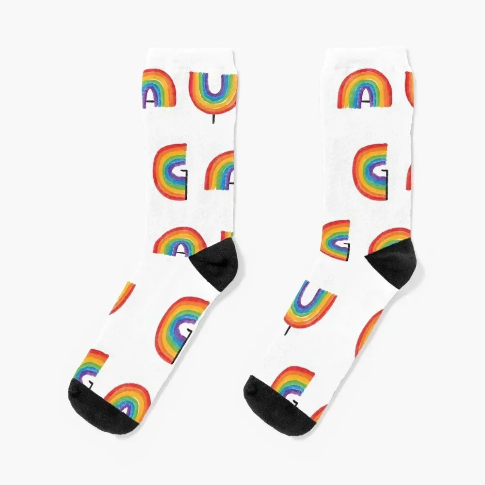 

GAY Socks Stockings man with print gifts Hiking boots Man Socks Women's