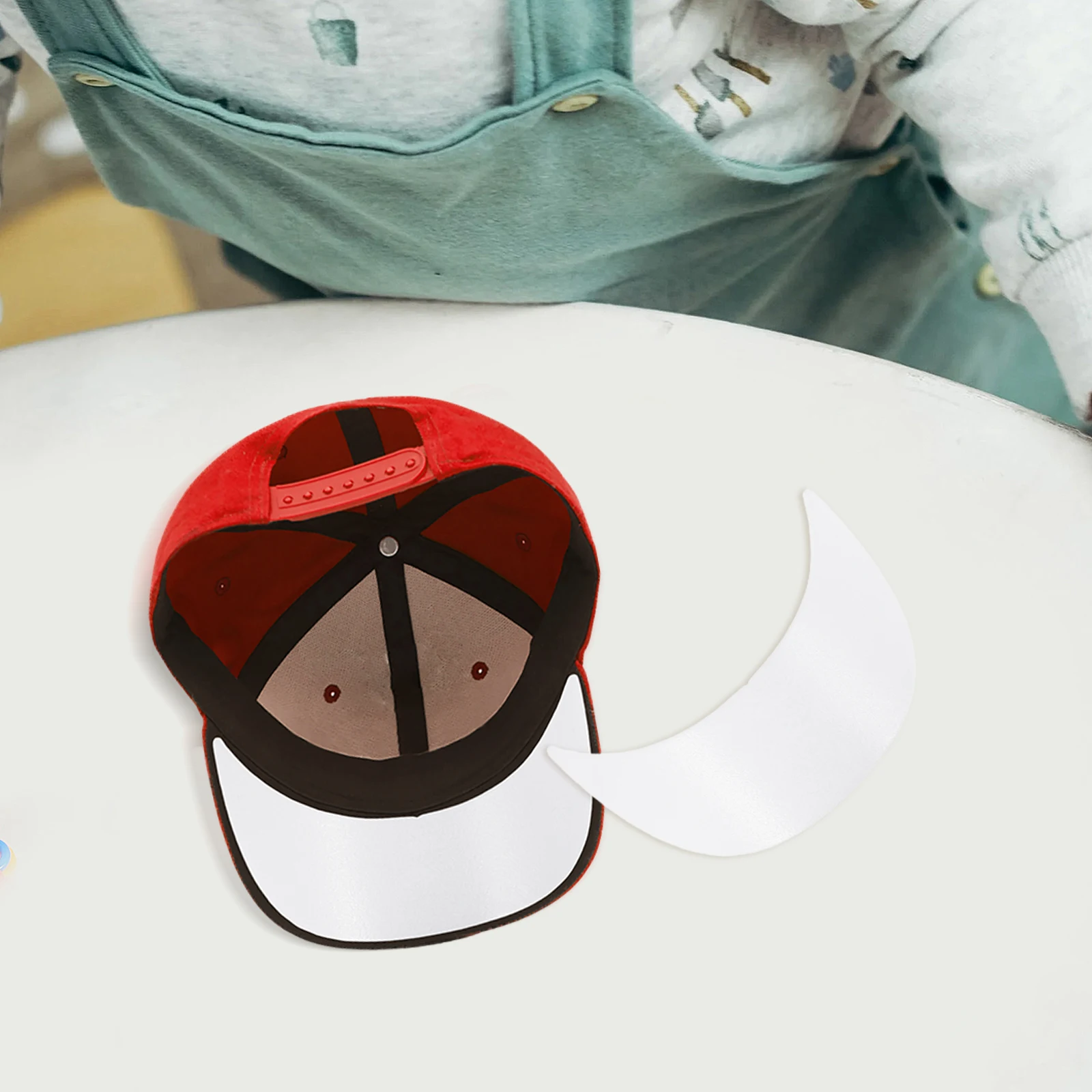 

20PCS Hat Brim 15 4x5 2cm Plastic Liner Accessories Sun Protection Outdoor Use Hat Making Supplies Fishing Cap