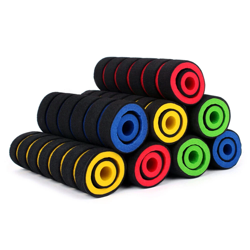 4Pcs/set Motorcycle Handlebar Grip Universal Handle Bar Cover Brake Clutch Lever Soft Sponge Foam Grips Cover