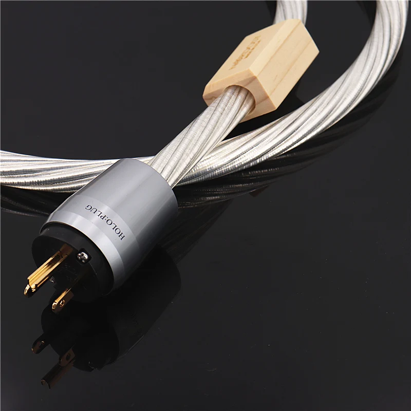 New Nordost Odin 2 hifi power cord audio power cable 7n silver plated conductor TSC shielded EU / US gold plated plug