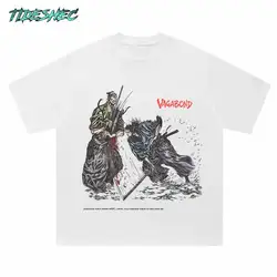 Tシャツヒップホップパンクy2kストリートウェア,ゴシック,バトルボーイ,グラフィックプリント,ルーズフィット,ファッション