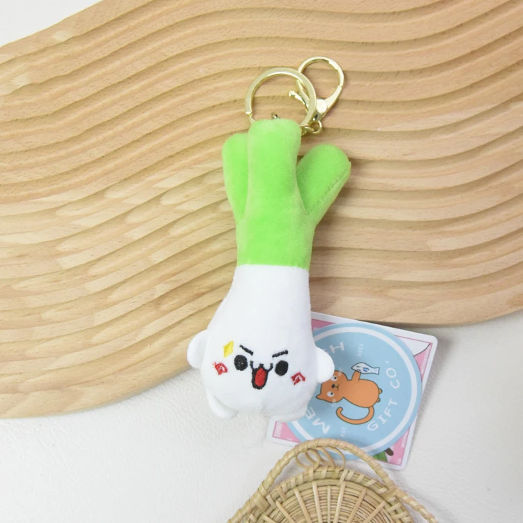 Peluche Échalote Créative et Amusante de 10cm, Série Légumes Kawaii, Porte-clés Mignon, Pendentif Dessin Animé, Beurre en Peluche, Cadeau pour Enfant, Nouvelle Collection