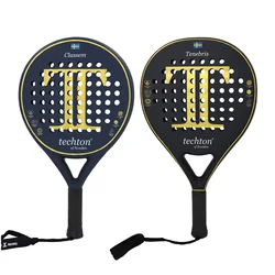 Padel Racket with Cover bag Optimized Sweetspot Sweden Map Series Full Carbon/3K/12K Surface EVA Core Handmade Tenis Para Hombre