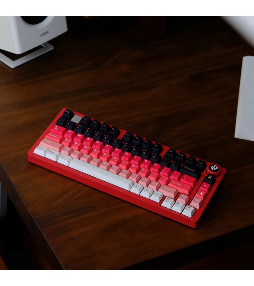Keycap Sublimation gradual change first love keycap PBT original height