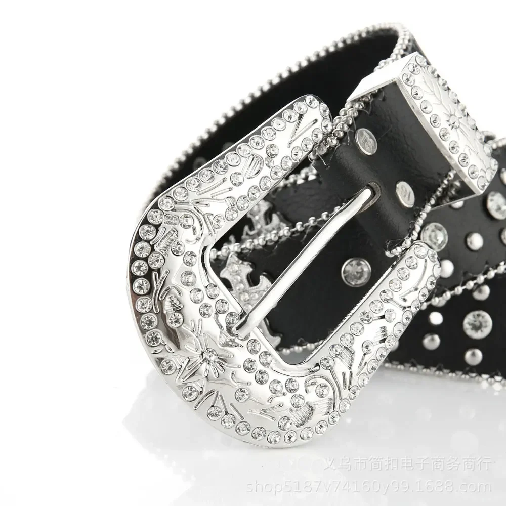 Ceinture en cristal large incrusté de diamants pour femmes, nouvelle ceinture décorative pour femmes, Kirchin Stone Fashion, version coréenne complète