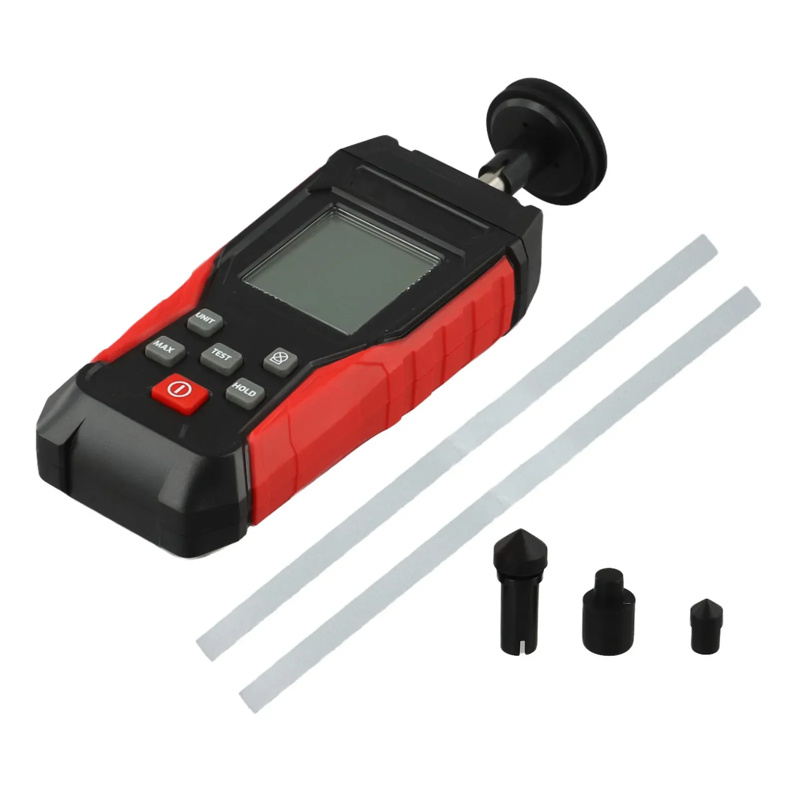 

Dual Mode Testing Contact Non-Contact High Accuracy RPM Tachometer LED Backlit Display Non-contact Measurement