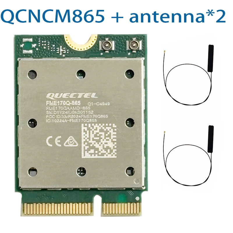 WiFi 7 QCNCM865 WI-FI 7 BT Combo module Bluetooth 5.4 Up to 5.8 Gbps with 4K QAM,Wi-Fi 7, Wi-Fi 6E, Wi-Fi 6 802.11ax