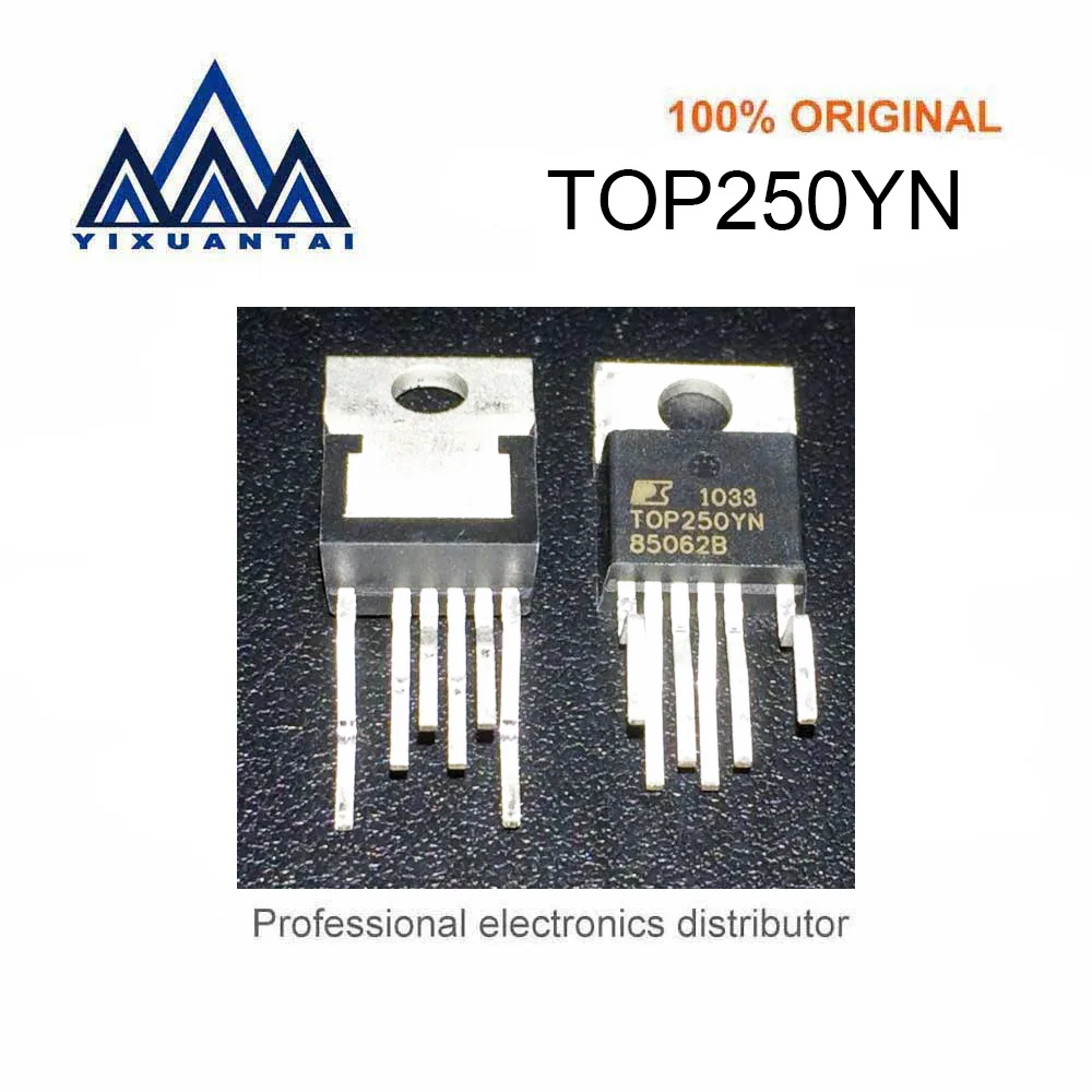 

10pcs/Lot TOP250YN 【IC OFFLINE SW FLYBACK TO220-7C】New and Original