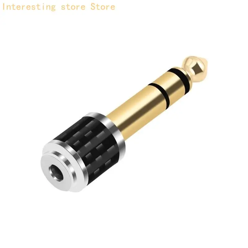 Kopfhörer-Stecker-Konverter-Adapter 3,5 mm auf 6,35 mm Metallstecker 6,35 auf 3,5 55KC – Detail 2