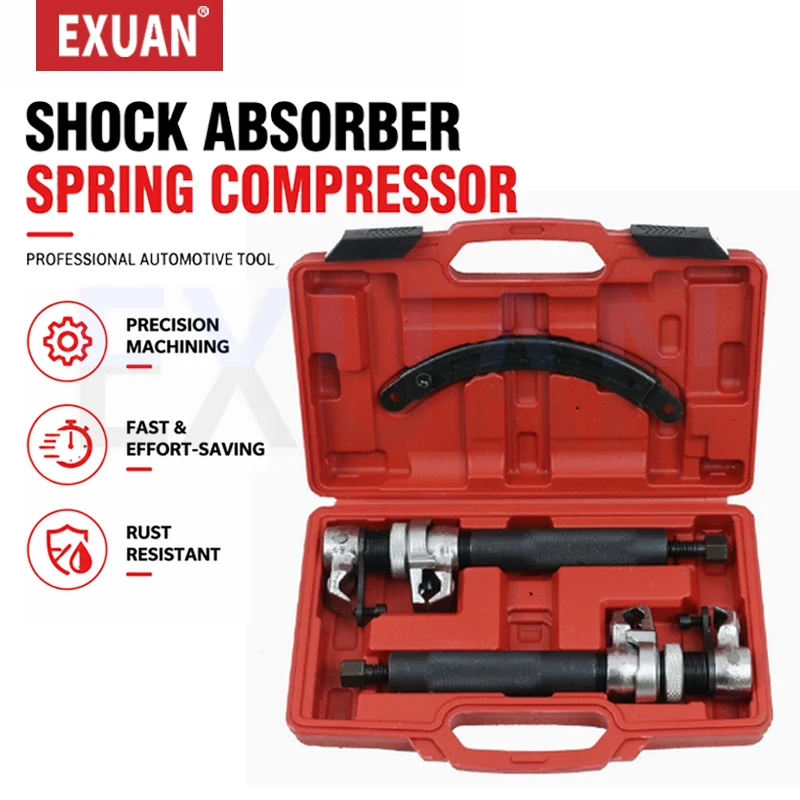Spring Compressor Tool Automotive Heavy Duty Macpherson Strut Spring Compressor Set for Car Truck Coil Spring Compression Tool