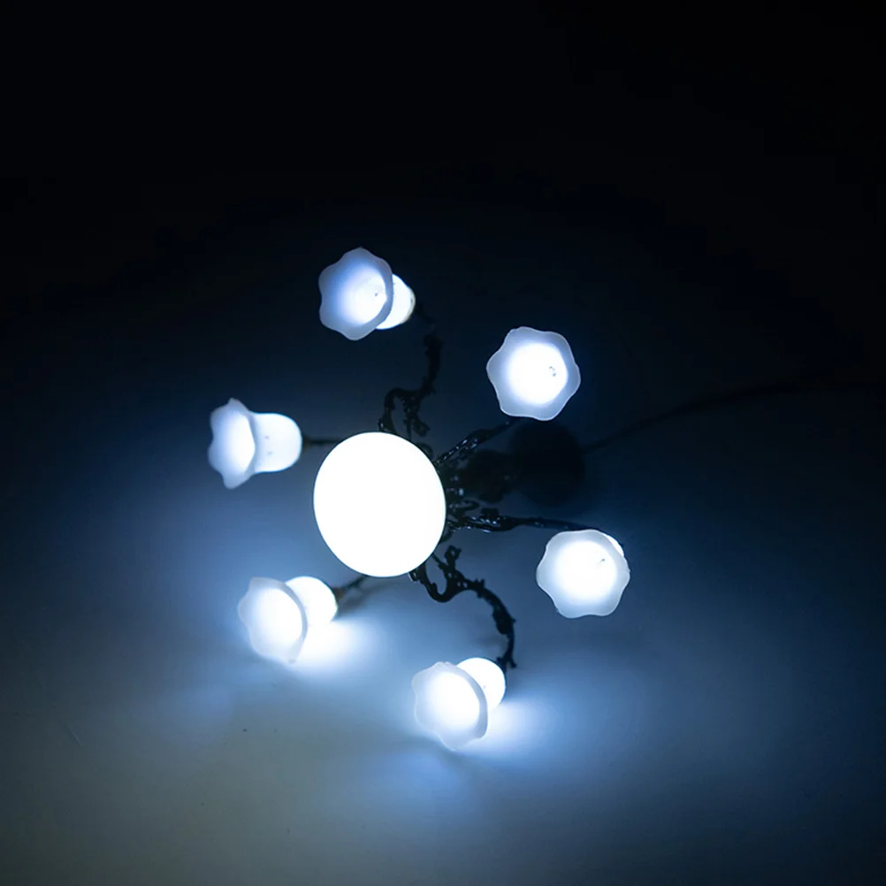 

Miniature Room Decor Model Chandelier Decorate Living Material Accessories Metal Tiny House Ceiling Lamp Light