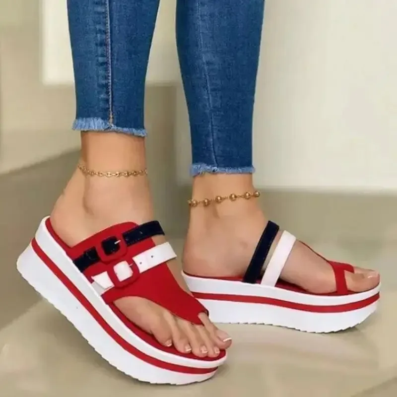 

Women Luxury Sandals New Platform Sandals For Summer Wedges Shoes Women Platform Heels Sandalias Mujer Luxury Summer Flip Flops