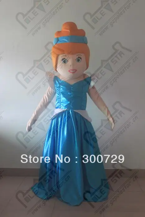 New Adult Hot Sale Foam Cute Princess Girl Fancy Cartoon Mascot Costume Plush Christmas Fancy Dress Halloween Mascot Costume