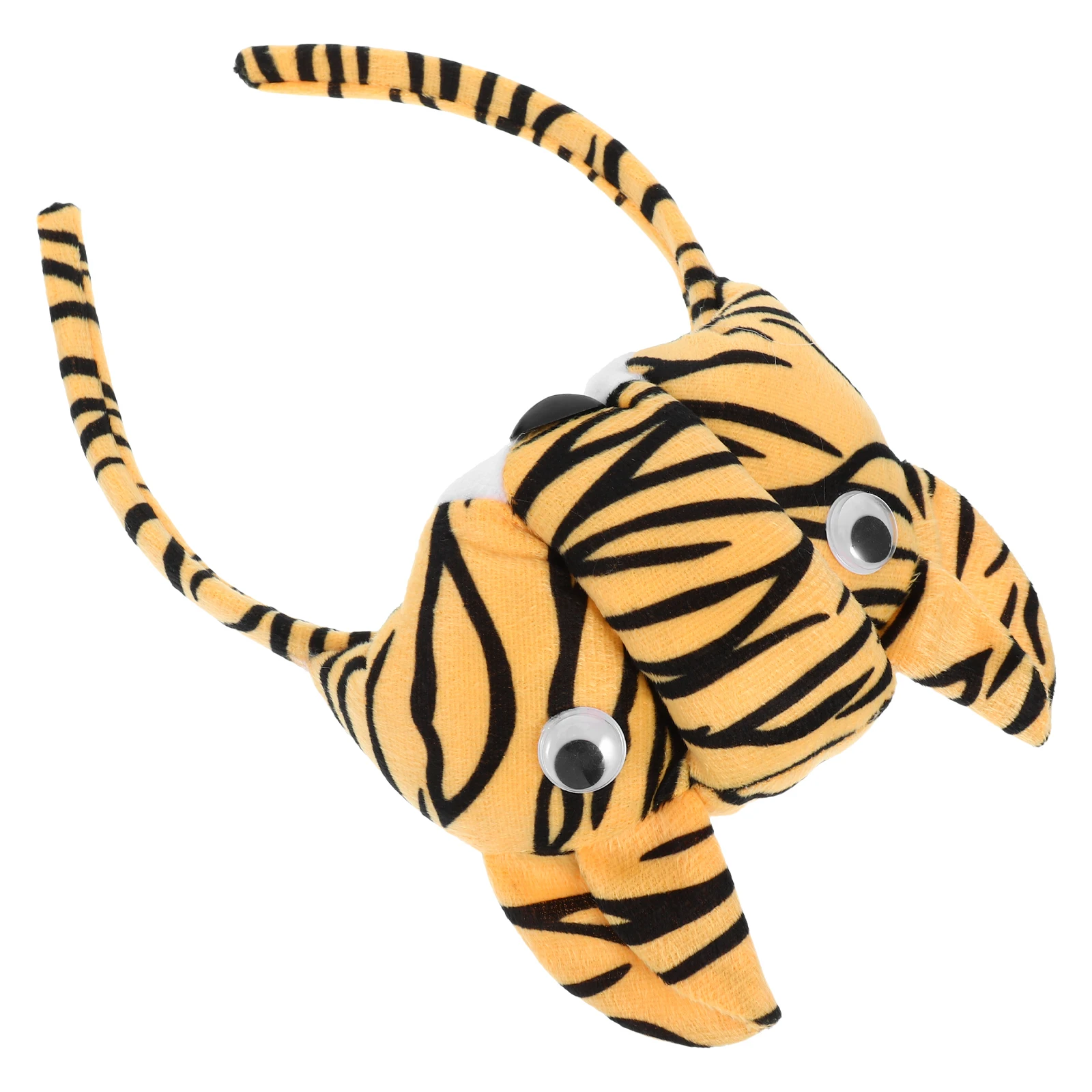 Tiger Headband Animal Ears Jungle Headbands Cute Costume Accessories Halloween Tiger Ears Headband Birthday Party Stage