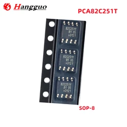 10PCS/Lot Original A82C251 82C251T 82C251Y PCA82C251T PCA82C251 82C251 SOP-8 4.5V to 5.5V Transceiver IC Chip