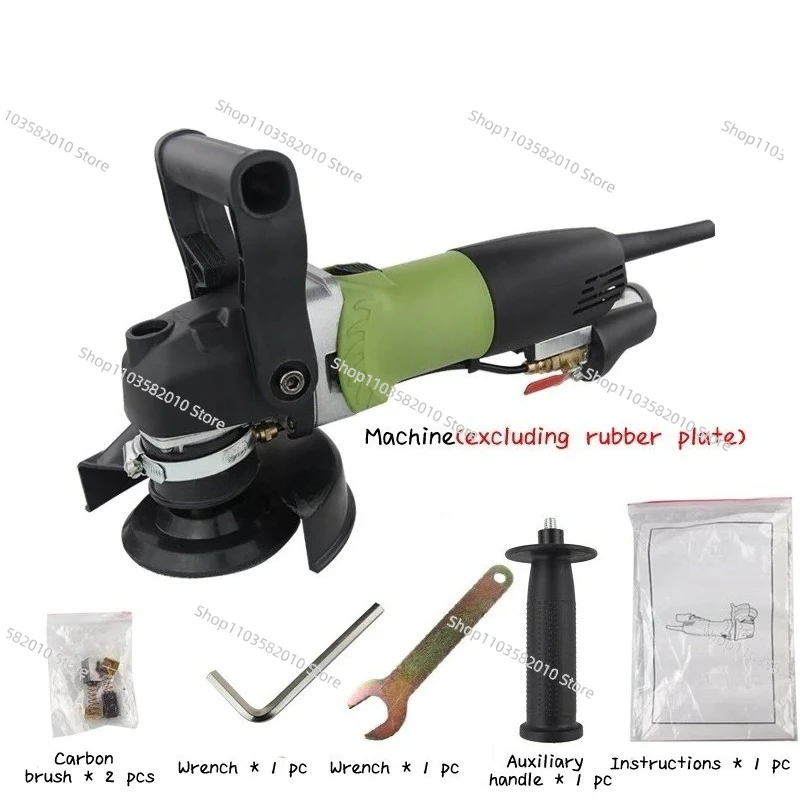 110/220V 800W Hand-Held Water Injection Stone Polisher, Wet Polishing Machine for Cement Floor & Marble