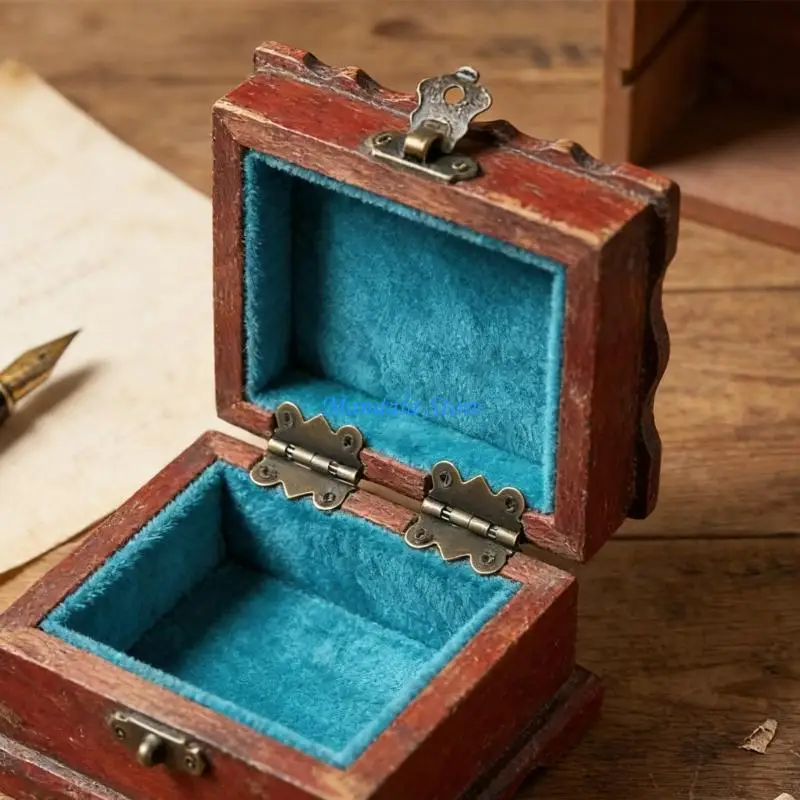 U2JC Furniture Small Hinges For Jewelry Boxes And Crafts Chest Music Box Hardware