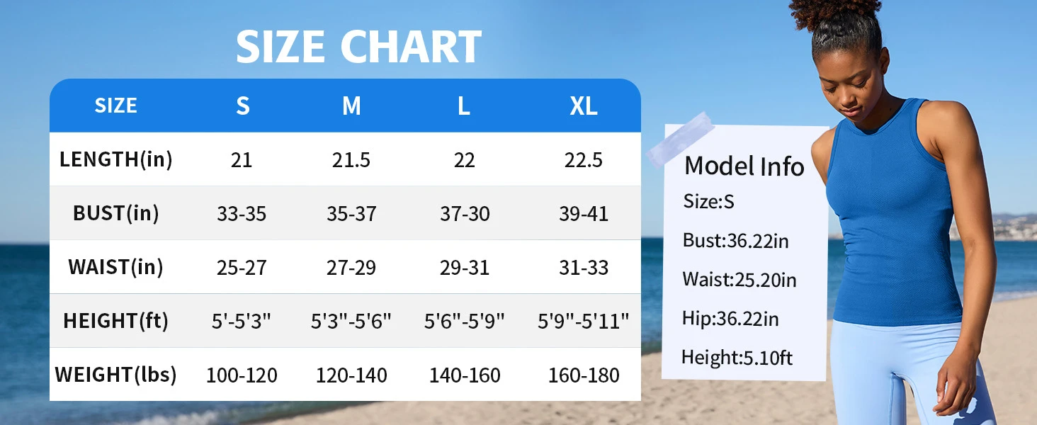 Attraco Women Sports Tank Tops Seamless Built in Bra High Elastic Full Length High Neck Workout Gym Athletic Yoga Running Top