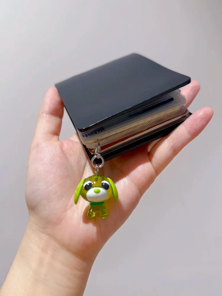 Original Bandai Toys Tea Puppy Marker Accessories Green Herbal Oolong Tea Cafe Dog Umbrella Bottle Bag Pendant Animal Figures