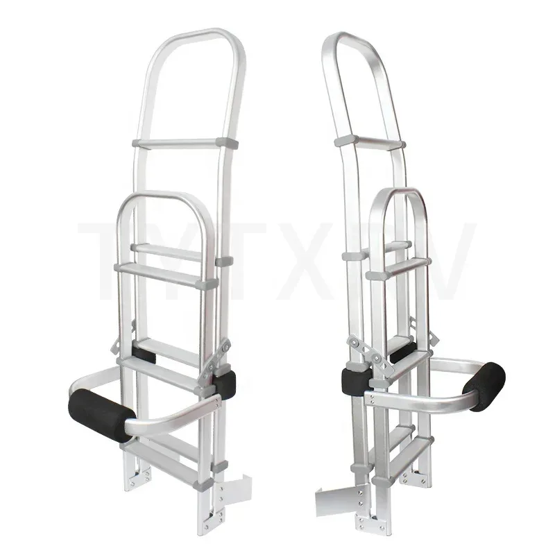 

TYTXRV High Quality Aluminum Alloy stainless steel Exterior Folding Ladder Antioxidant Indoor Outdoor Caravan Motoome