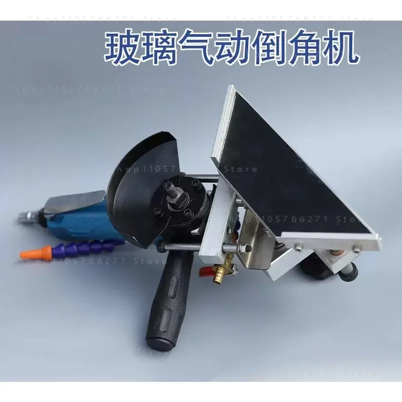 Pneumatic Chamfering Machine Manual Glass Edging Machine Glass Stone Edging Tool