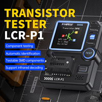 LCR-P1 Transistor Tester Multimeter Diode Triode Capacitance Resistance Meter ESR MOSFET IR Multifunction Anti-Burn