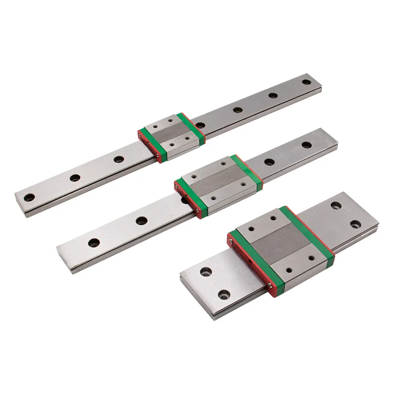 Piezas Cnc MGN7 MGN12 MGN15 MGN9 100mm a 2000mm carril lineal miniatura guía lineal MGN + Mini guía lineal de carro MGN