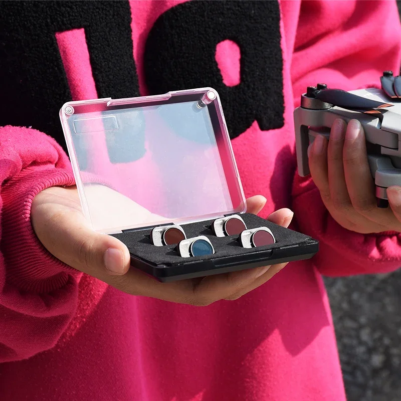 BRDRC سبائك الألومنيوم عدسة تصفية ل Mavic Mini/Mini 2/Mini SE/Mini 2 SE الطائرة بدون طيار UV CPL ND4/8/16/32 /64PL ملحقات الزجاج البصري