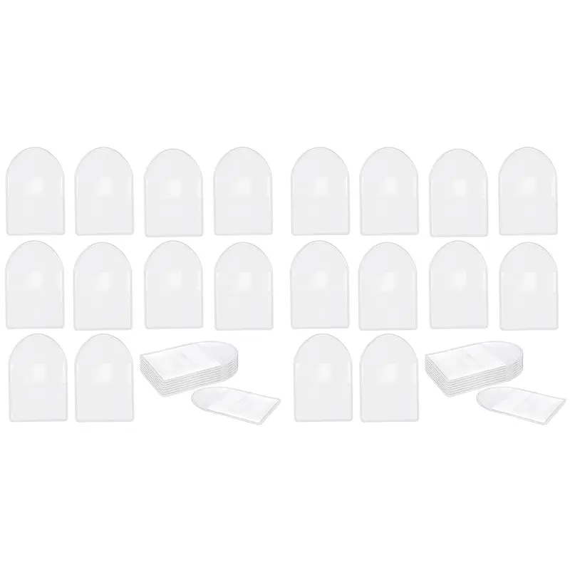 

24-Hour Delivery 400 Pack 2Inch Single Pocket Coin Sleeves, Plastic Coin Collection Supplies Transparent Holders Protector Clear