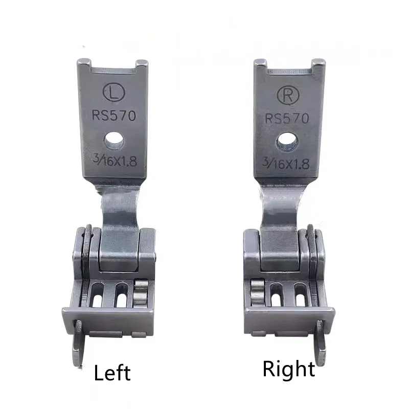 1PCS Double-Needle RS570 Wheel Presser Foot 845 Flat Double-Needle Roller Presser Foot With Knife Roller Leather Special