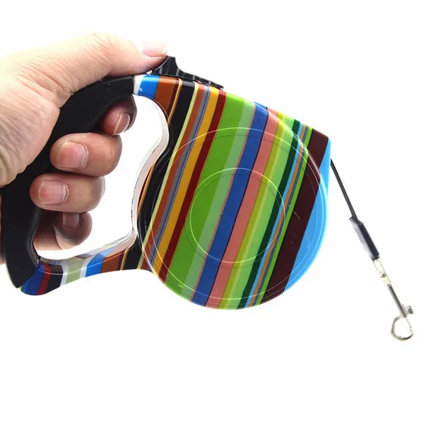 

Retractable Dog Leash 3-5M 1Cm Wide 20-45Kg Reflective Cord For Small Medium Large Dogs Ergonomic Handle Anti-Slip Abs Pet