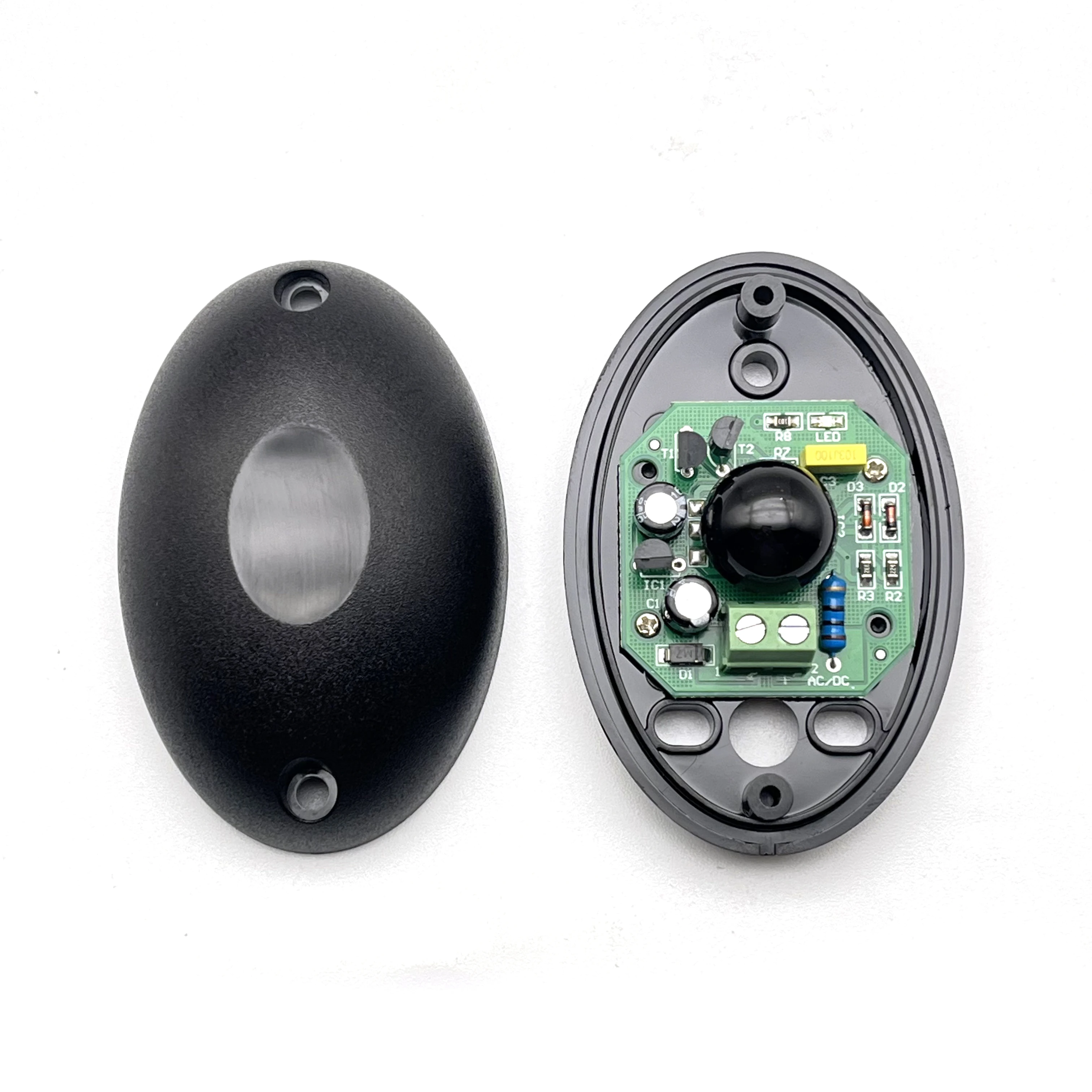 Single Infrared Beam Sensor Garage Door Opener / Gate Photocell Infrared Sensor DC 12-24V Waterproof IP55 Garage Door Photocell