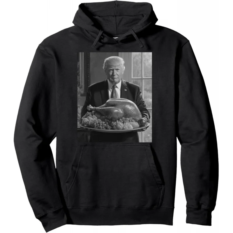 

Trump Thanksgiving Turkey Funny Celebration Pullover Hoodie