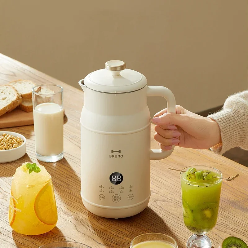 Machine à Casser le Lait de Soja de 600ml, Appareil de Cuisson Multifonction pour le Petit Déjeuner