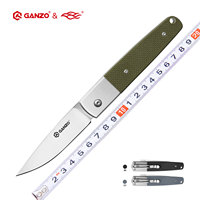 58-60HRC Ganzo G7211 440C blade G10 Handle knife tactical Folding knife Survival Camping tool edc Pocket Knife outdoor tool