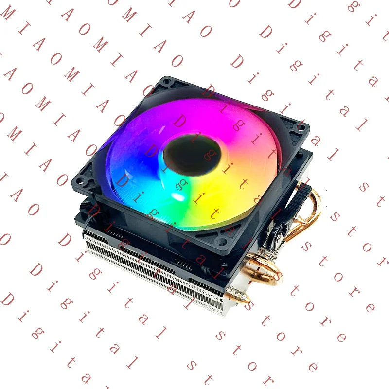 RV      CoolerOne 92mm aRGB Fan Copper Base & Pipes Heatsink Cooler for AM5 AM4 AM3 AM2