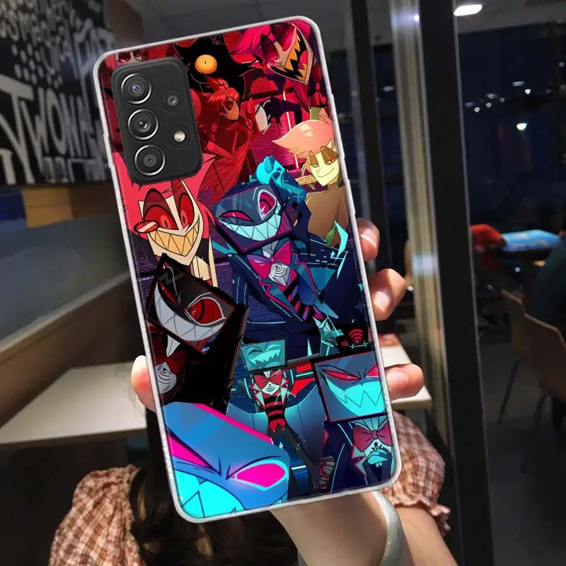 Anime H-Hazbin-H-Hotel Phone Case For Samsung A14 A24 A34 A54 Galaxy A20S A30 A40 A50S A70S A71 A51 A41 A31 A21S A10S A20E A11 C