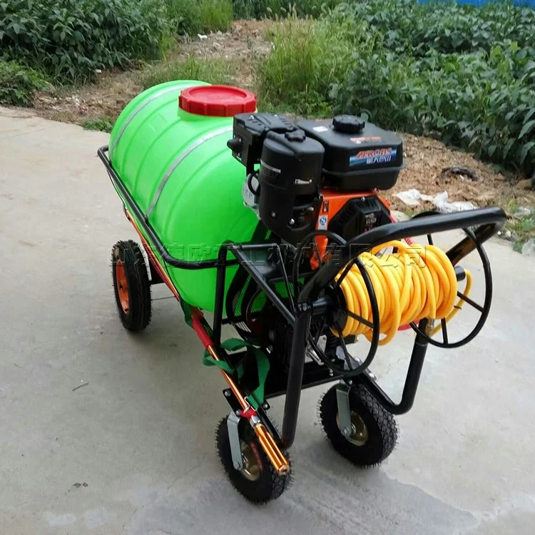 Strong Trolley Petrol Engine Power Sprayer, Self Propelled Orchard Sprayer Orchard Sprayer