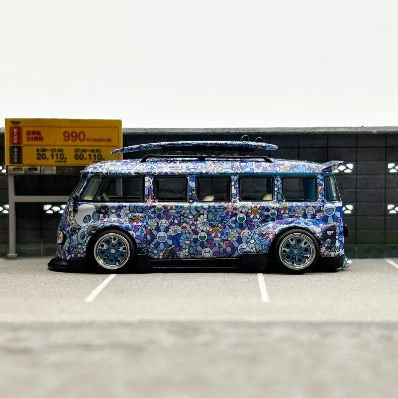 Liberty64 1/64 Neues Volkswagen T1 Van Kombi Legierung Spielzeug Kraftfahrzeug Druckguss Metall Modell Geschenke