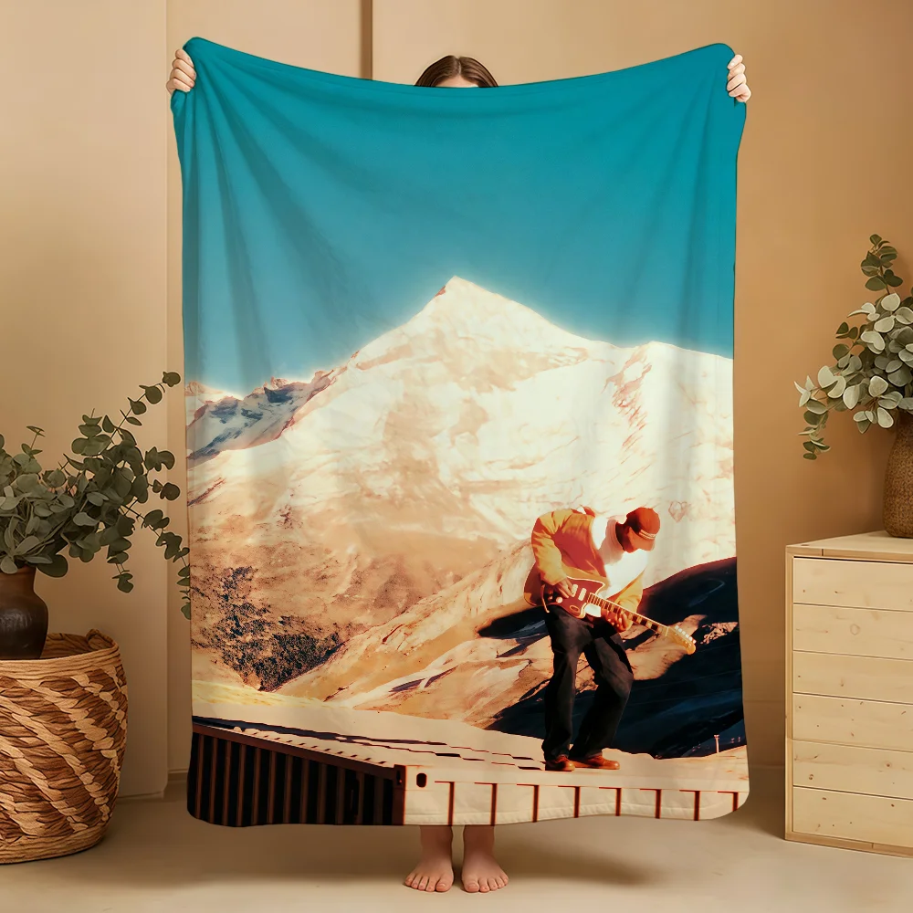 Aupinard Pluie Montagnes Et Soleil Blanket Throw Super Cosy Plush Living Room Sofa Couch Childish Birthday Gifts