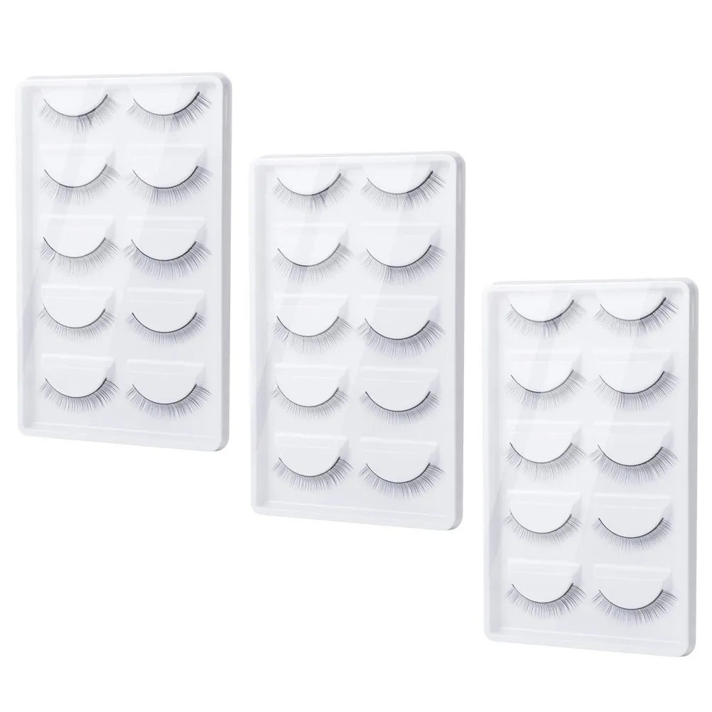 Black & White Dense False Eyelashes – Creative Dramatic Lashes for Parties, Nightlife & Daily Wear