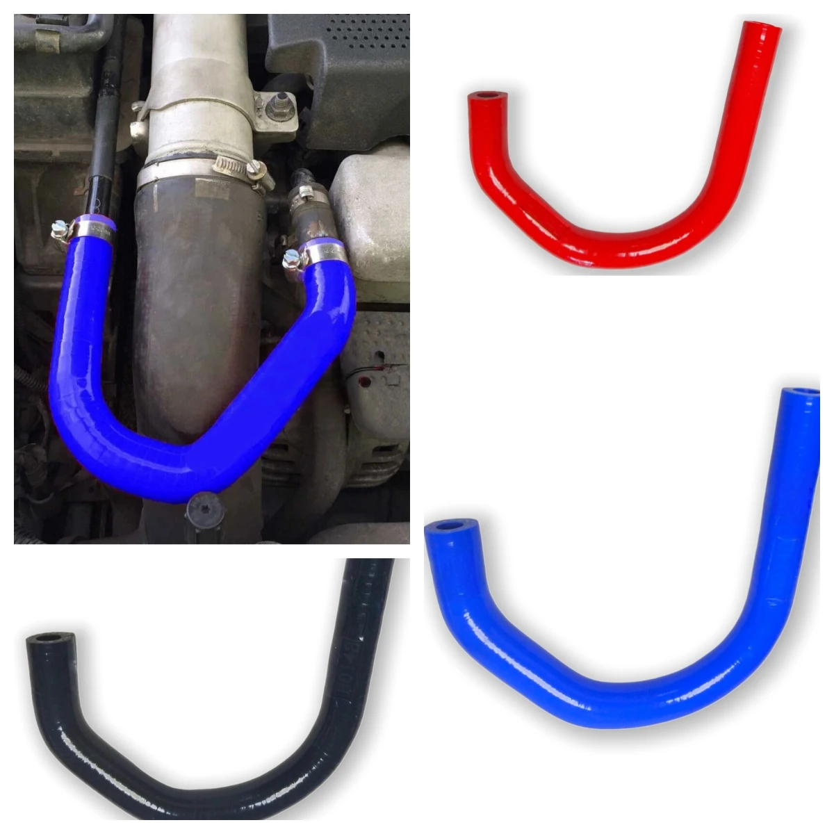 Silicone Servo Pipe for AUDI S3 TT 20VT SEAT LEON CUPRA R AMK APY BAM 210 225 Performance Car Modification Accessory
