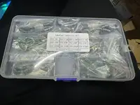 120PCS Takefast 16V 25V 50V Aluminum Electrolytic Capacitors Kit 12 Values 1uF-470uF 0.22uF-470uF DIP Electrolyte Capacitor 5