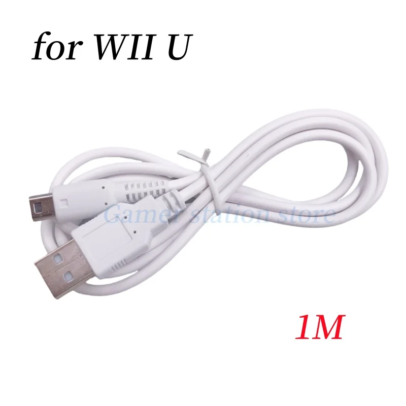 1-10 шт. USB-кабель для зарядного устройства, кабель для передачи данных, 1 м для Nintend Wii U, кабель для зарядного устройства для геймпада для WIIU