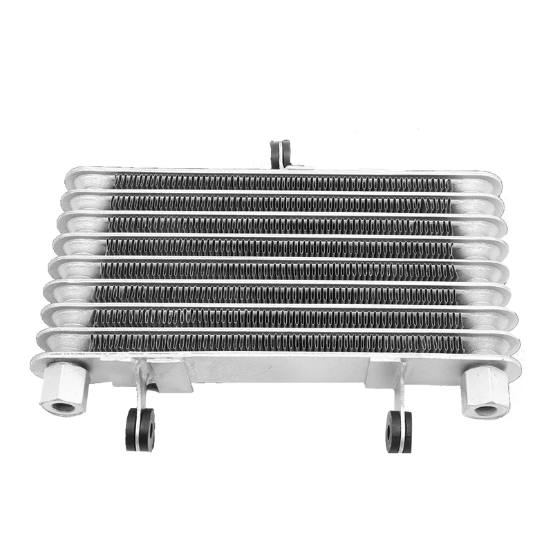 Aluminum Motorcycle Engine Oil Cooler 8 Row Cooling Radiator for 125CC-250CC Motorcycle Dirt Bike ATV M12