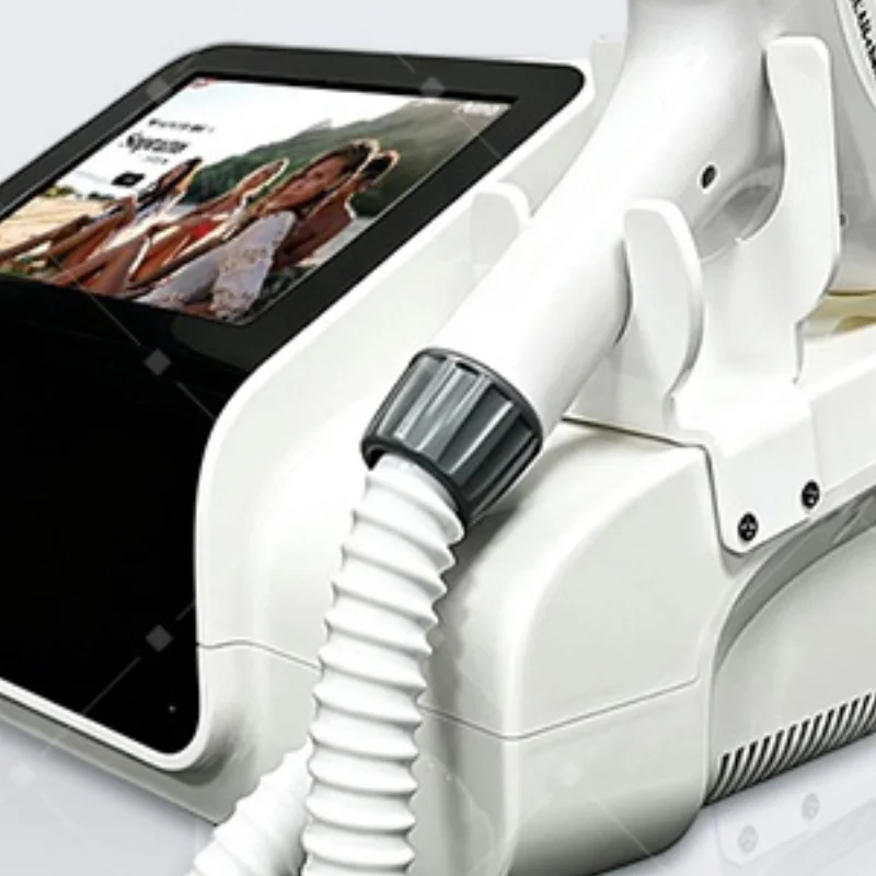 Portable 6 Wavelength Diode Laser Hair Removal Device Painless Ice Cooling System Permanent Whole Body Hair Removal Beauty Machi