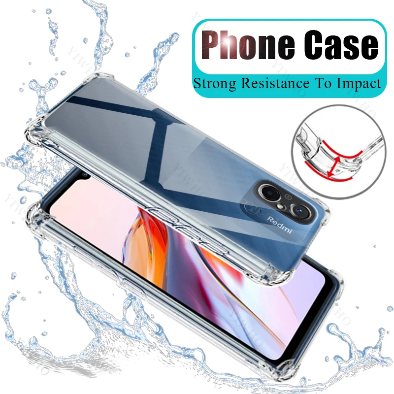 Clear Phone Case for Xiaomi Redmi 12C 22120RN86G 6.71